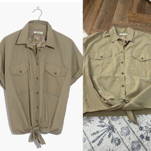 Madewell Embroidered Blouse